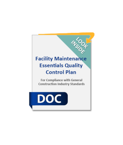 Facilities Maintenance Essentials Quality Plan
