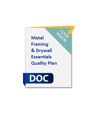 Metal-framing-and-drywall-quality-plan