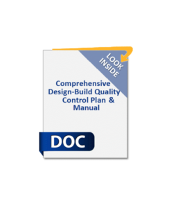 General Comprehensive Design-Build Quality Plan & Manual