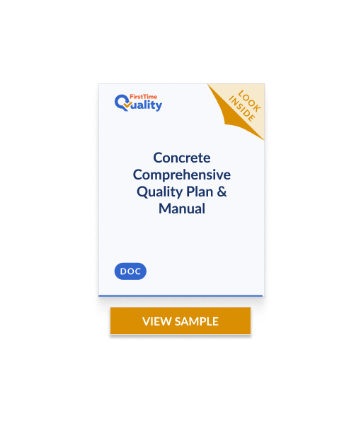 Concrete-Comprehensive-Quality-Plan-Manual