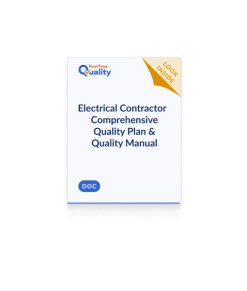 Electrical Comprehensive Quality Plan & Manual
