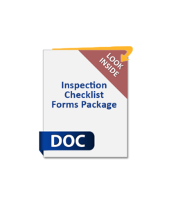 Inspection Checklist Forms