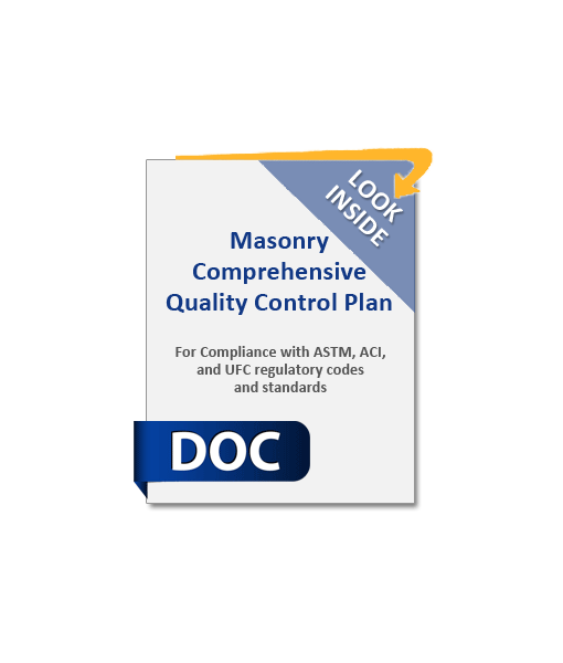 964_Masonry_Comprehensive_Quality_Control_Plan_Product_Image