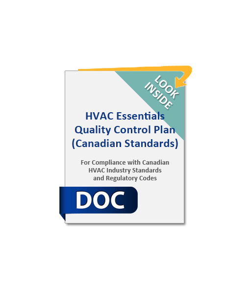 1001_HVAC_Essentials_Quality_Control_Plan_Canadian_Standards_Product_Image