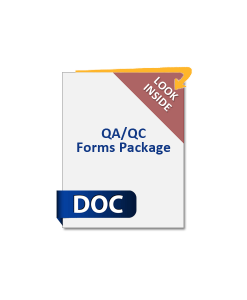 QA/QC Forms Package