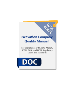 Earthworks/Excavation Company Quality Manual