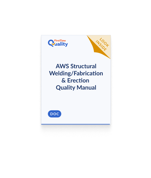 AWS-fabrication-and-erection-quality-manual-