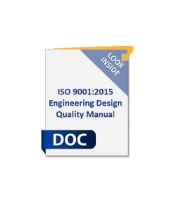 ISO 9001:2015 Engineering Design Quality Manual
