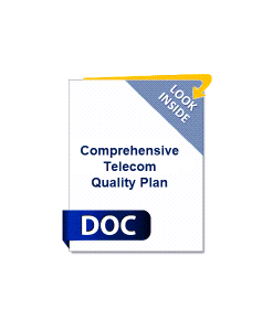 Telecommunications Comprehensive Quality Plan – no Manual