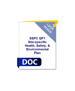 SSPC QP1 Comprehensive Health, Safety & Environmental Plan