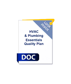 HVAC and Plumbing Essentials Quality Plan