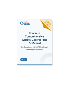 Concrete Comprehensive Quality Plan & Manual