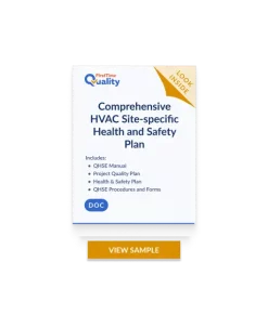 Comprehensive HVAC Site-specific Health and Safety Plan